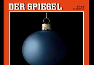 Το μαύρο χριστουγεννιάτικο πρωτοσέλιδο του Spiegel