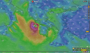 Ιανός: Σε εξέλιξη η επέλαση του κυκλώνα, live πώς κινείται, ποιες περιοχές θα χτυπήσει τις επόμενες ώρες