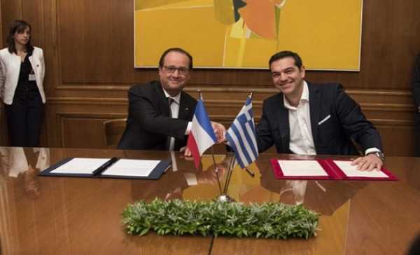 Τι περιλαμβάνει η Ελληνογαλλική διακήρυξη που υπέγραψαν Ολαντ - Τσίπρας