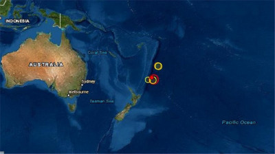 Νέος ισχυρός σεισμός 7,2 ρίχτερ στη Νέα Ζηλανδία