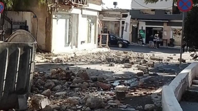 Σεισμός Κρήτη: Βίντεο μετασεισμού μέσα σε σούπερ μάρκετ – Δεν σταματά να «κουνιέται» το νησί