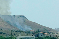 Ηράκλειο Κρήτης: Φωτιά κοντά σε πεδίο βολής, αναφορές για εκρήξεις (βίντεο, εικόνες)