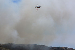 Φωτιά στο Λαύριο: Από δοκιμαστικές βολές στην ΕΒΟ ξέσπασε η πυρκαγιά, σύμφωνα με τον δήμαρχο