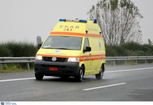 Τροχαίο με τρεις τραυματίες στη Θεσσαλονίκη