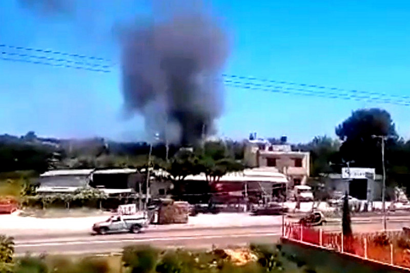 Κρήτη: Μεγάλη φωτιά ξέσπασε σε ξυλουργείο στο Ηράκλειο (βίντεο)