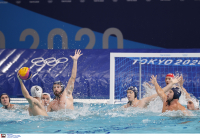 Ολυμπιακοί Αγώνες: Ασημένια η Εθνική Ομάδα του πόλο, έχασε σε σπουδαίο τελικό από τους Σέρβους με 13-10