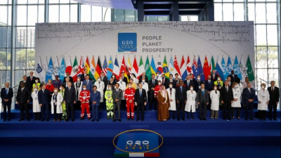 G20: Ένταση μεταξύ Τζόνσον – Ντράγκι για την χρηματοδότηση της αντιμετώπισης της κλιματικής αλλαγής