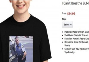 Σάλος με παιδικό μπλουζάκι με τη δολοφονία Φλόιντ που πωλούνταν μέσω Amazon
