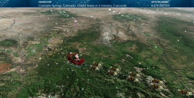 Στο Κολοράντο το πρωί των Χριστουγέννων ο Άγιος Βασίλης: Δείτε live το ταξίδι του