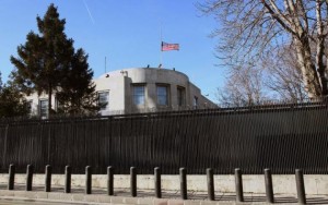 Κλειστή θα παραμείνει αύριο η αμερικανική πρεσβεία στην Άγκυρα λόγω απειλής στην ασφάλεια