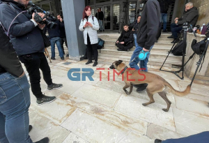 Τρία τηλεφωνήματα για τοποθέτηση βόμβας στα δικαστήρια Θεσσαλονίκης