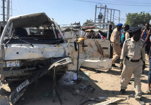 Η Τουρκία έστειλε μεταγωγικό για τους τραυματίες από την έκρηξη στη Σομαλία