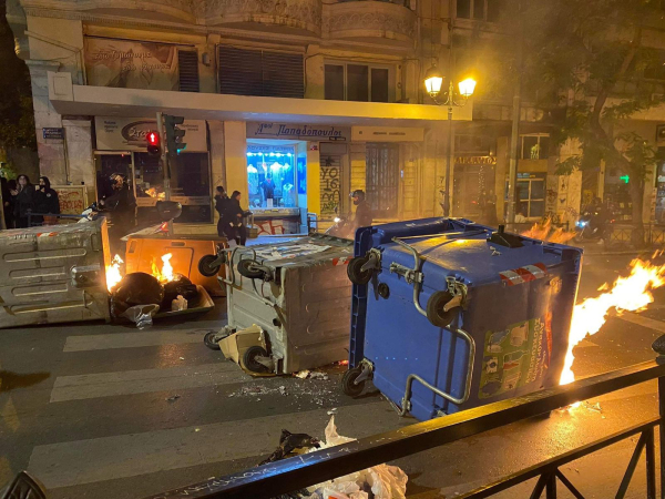 Επέτειος Γρηγορόπουλου: Σε εξέλιξη η πορεία, κλειστό το κέντρο της Αθήνας