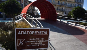 Αδιανόητο: Ο δήμος απογορεύει την είσοδο σε ΑΜΕΑ στην πλατεία του Άργους