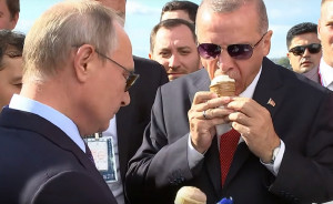 Ερντογάν σε Πούτιν: Θα μου πάρεις παγωτό; (vid)