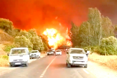 Καίγεται η Αλγερία, τραγωδία με 42 νεκρούς από τις φωτιές (βίντεο, εικόνες)
