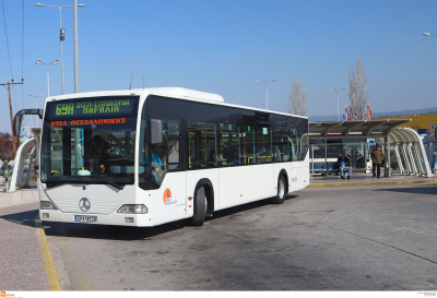 Στάση εργασίας την Πέμπτη στα λεωφορεία της Θεσσαλονίκης