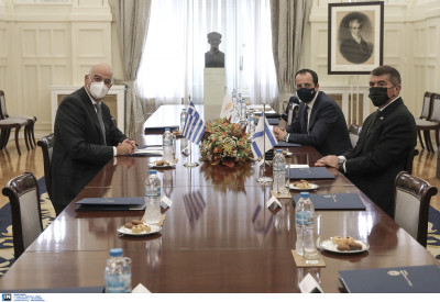 Τριμερής συνάντηση των υπουργών Εξωτερικών Ελλάδας - Κύπρου - Ισραήλ