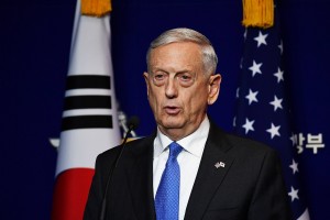 O υπουργός Άμυνας Μάτις είναι «Έτοιμος» να παράσχει στρατιωτικές επιλογές στον Τραμπ