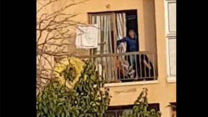 Οργή στην Κύπρο: Αντρας ξυλοκοπεί τη σύντροφό του και τον σκύλο τους στο μπαλκόνι (vid)