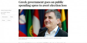 Times του Λονδίνου: «Καμπάνια προσέγγισης» ψηφοφόρων από την ελληνική κυβέρνηση - Ράλι δαπανών
