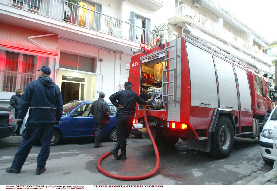 Φωτιά σε διαμέρισμα στην Τούμπα Θεσσαλονίκης