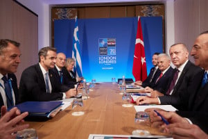 Συμφώνησαν ότι... διαφωνούν Μητσοτάκης και Ερντογάν - «Δύσκολη αλλά χρήσιμη» η συνάντηση για την ελληνική πλευρά