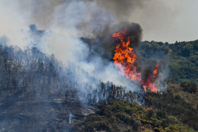 Συναγερμός στην Πυροσβεστική για νέο μέτωπο φωτιάς στην Ηλεία σε δύσβατη περιοχή, στην Ανδρίτσαινα