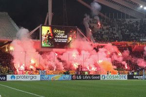 AEK: Κίνδυνος τιμωρίας έδρας από δύο έως τέσσερις αγωνιστικές